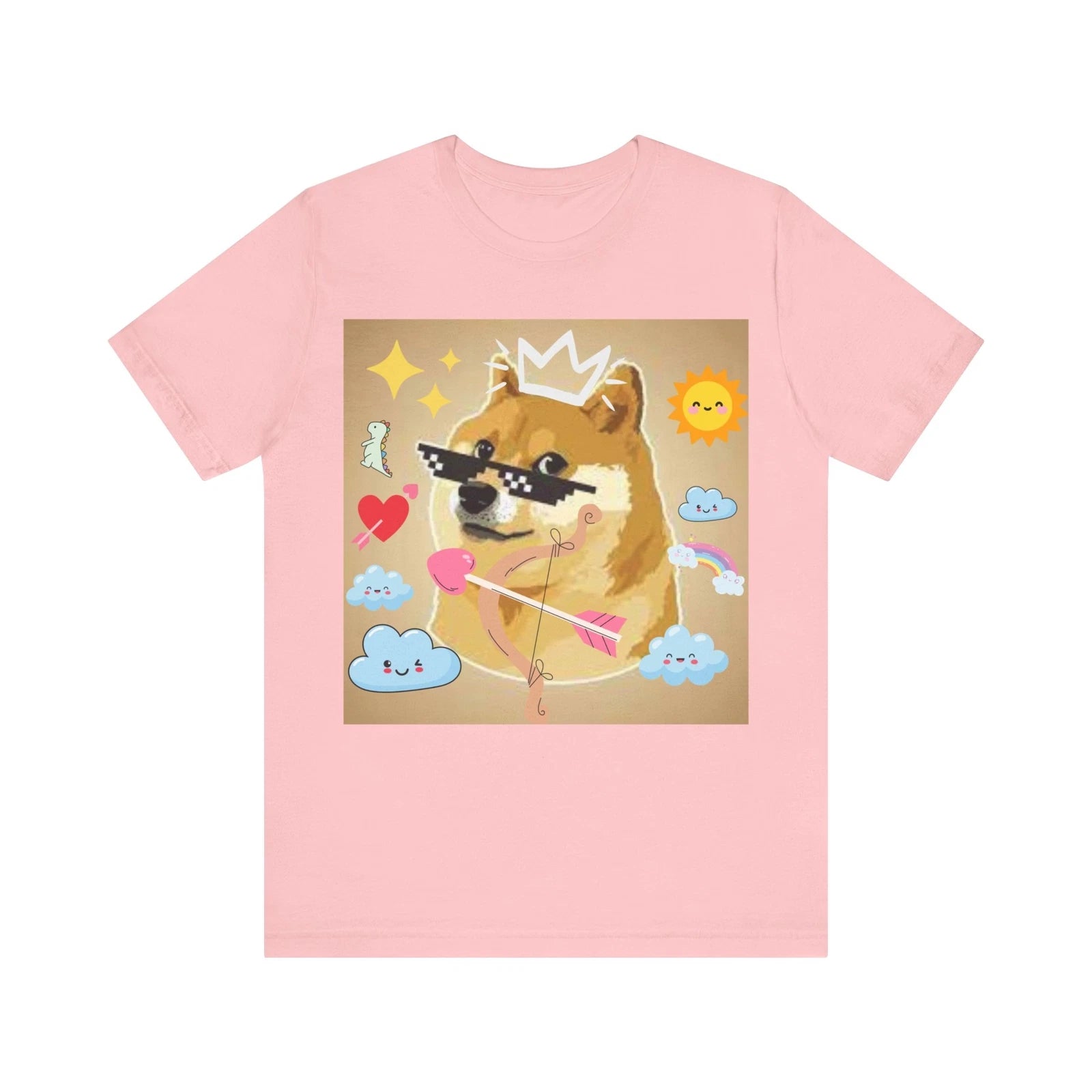 Cupid Dog Meme T-Shirt for Men and Women