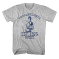 Rocky Movie Est 1976 Philadelphia Outline Rocky Heavyweight Belt Men's T Shirt