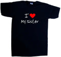 I Love Heart My Sister V-Neck T-Shirt