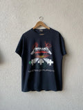 Vintage 2000s Metallica Masters Of Puppets Tour Rock Band T Shirt Y2K