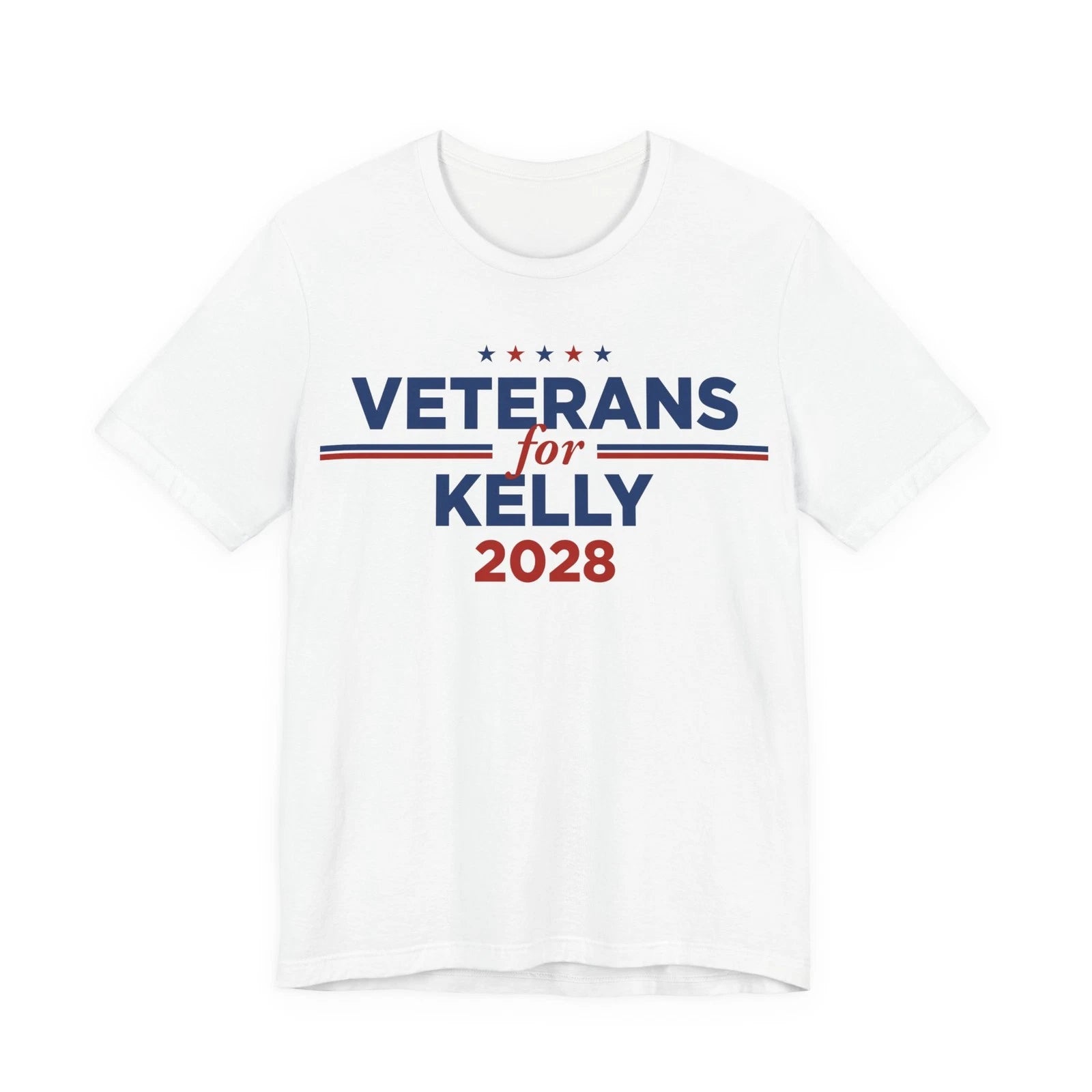 Veterans for Mark Kelly for President Campaign Premium T-Shirt 2028