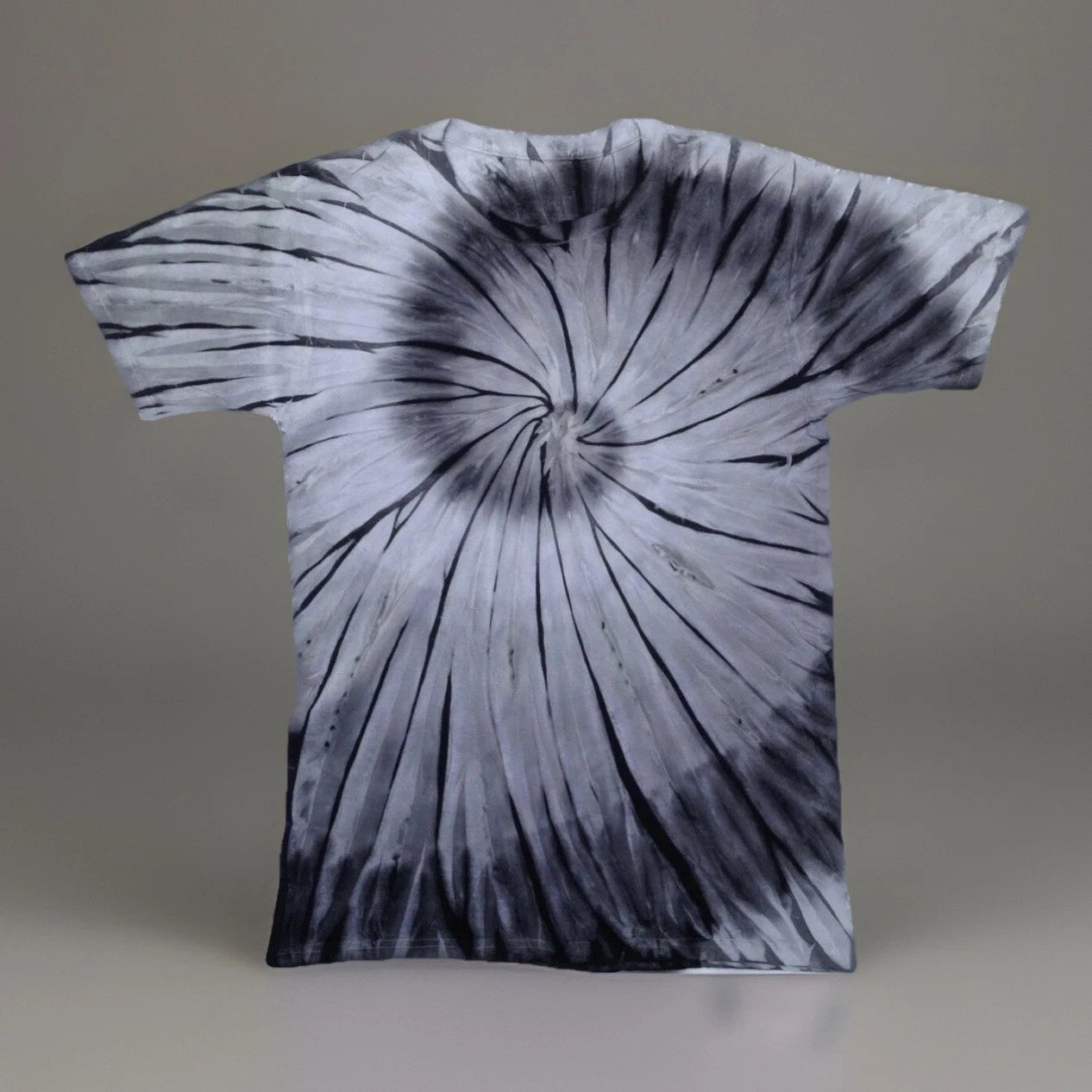 *New* 3XL & 4XL Handmade Tie Dye, Storm Cloud Spiral, Crew or V-Neck