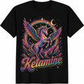 Ketamine Horse Funny Meme Graphic Gift Idea Unisex T-shirt