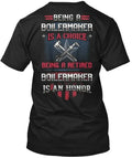 Being A Retired Boilermaker Is An Honor T-Shirt Made in the USA Size S to 5XL