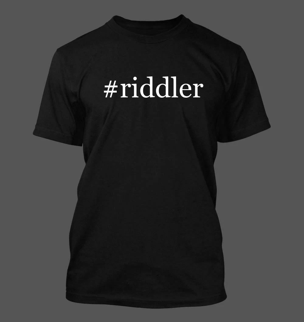 #riddler - Men's Funny Hashtag T-Shirt NEW RARE