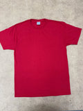 Plain Red Jerzees brand blank tshirts- size small