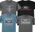 Ford T-shirts Men's Mustang Trucks Shelby Mopar Racing Decal Auto Gifts for Men