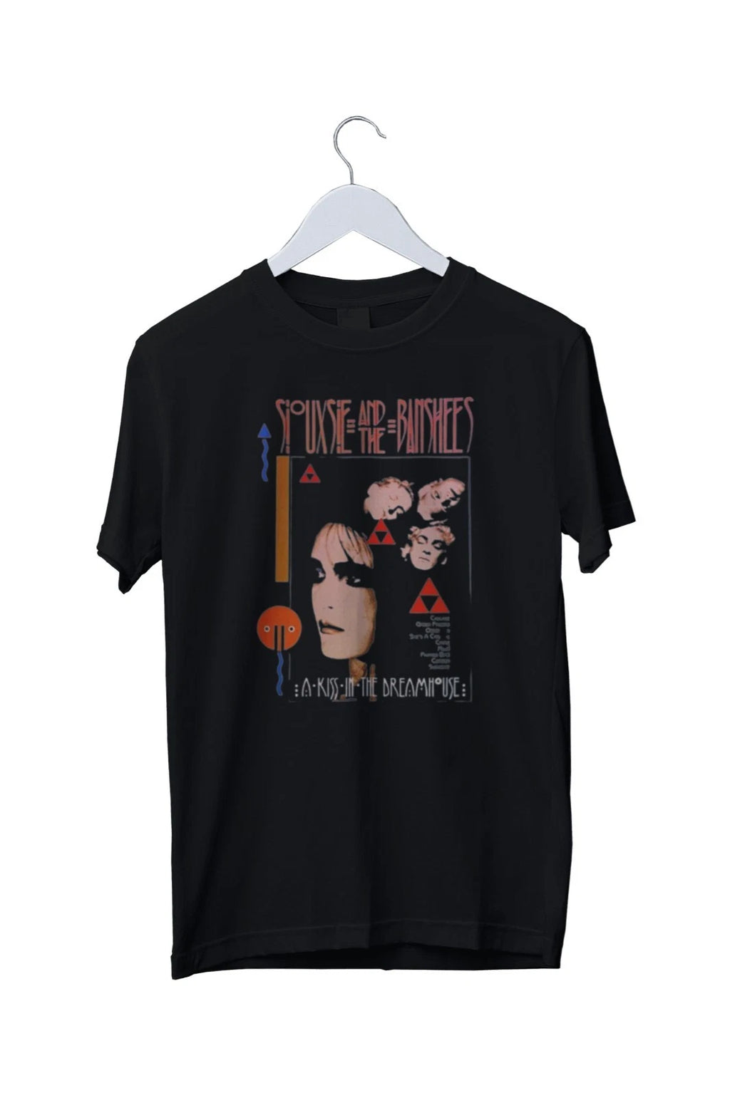 Vtg Siouxsie and the Banshees Band Graphic PrintT-Shirt Mens S M L XL 2 3 4 XL
