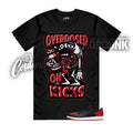 1 Banned Black Varsity Red Summit White Low OG T Shirt Match OD