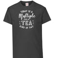 Adult T-Shirt S–5XL – Today Is a Multiple Cups of Tea Day – Funnny Unisex Tee