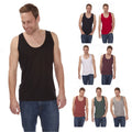 CARGO BAY Mens Vest Top Tank Muscle Back Jersey Plain Casual Basic S M L XL XXL