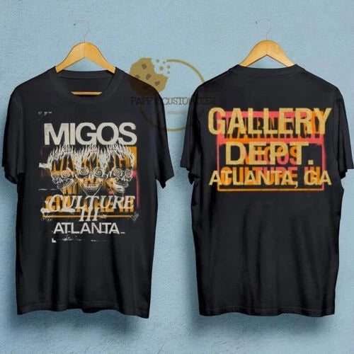 RIP Takeoff Shirt, Migos x Gallery Dept Shirt, Culture III Three Skulls T-Shirt