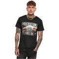 Merchcode Baby Yoda Song Men's T-Shirt Top Meme Cotton Print