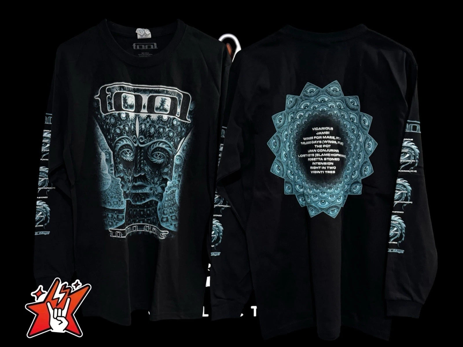 Tool - 10000 Days  T- Shirt in Short and Long Sleeve Rock Heavy Metal Pearl Jam