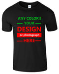 Personalized Custom Print Your Logo Photo On T Shirt As Photo Custom Made Shirt