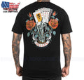 Sullen Art Collective Aces & Eights Premium SCM6471 T-Shirt For Men