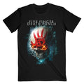 Five Finger Death Punch T-Shirt FFDP Interface Skull Band Official New Black