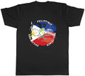 Tennis Sports With Philippines Flag Mens Unisex T-Shirt Tee Gift