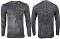 Xtreme Couture By Affliction Men's Long Sleeve T-shirt Last scream S-4XL