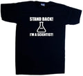 Stand Back Im A Scientist Funny V-Neck T-Shirt