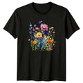 Wildflower Meadow Botanical Nature Mens T-Shirt Womens Tee Graphic Unisex Top