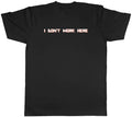 Mens T Shirt Retirement Joke Funny I Don't Work Here Unisex Retire Tee Gift