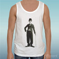 Canotta T-Shirt " Charlie Chaplin Cane " Tank Top Gift Idea