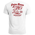Men's T-Shirt Backprint Surfing Design Print Palm Locos Lettering Summer