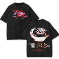 MANHUNT 2 Double Printed Washed 2 Sided Printing T-Shirt RPG action Video anime