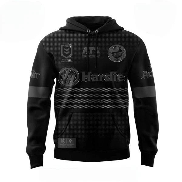 Parramatta Eels Back In Black Limited Edition Hoodie