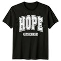 Hope Psalm 130:5 Christian Faith Graphic Varsity Style T-Shirt