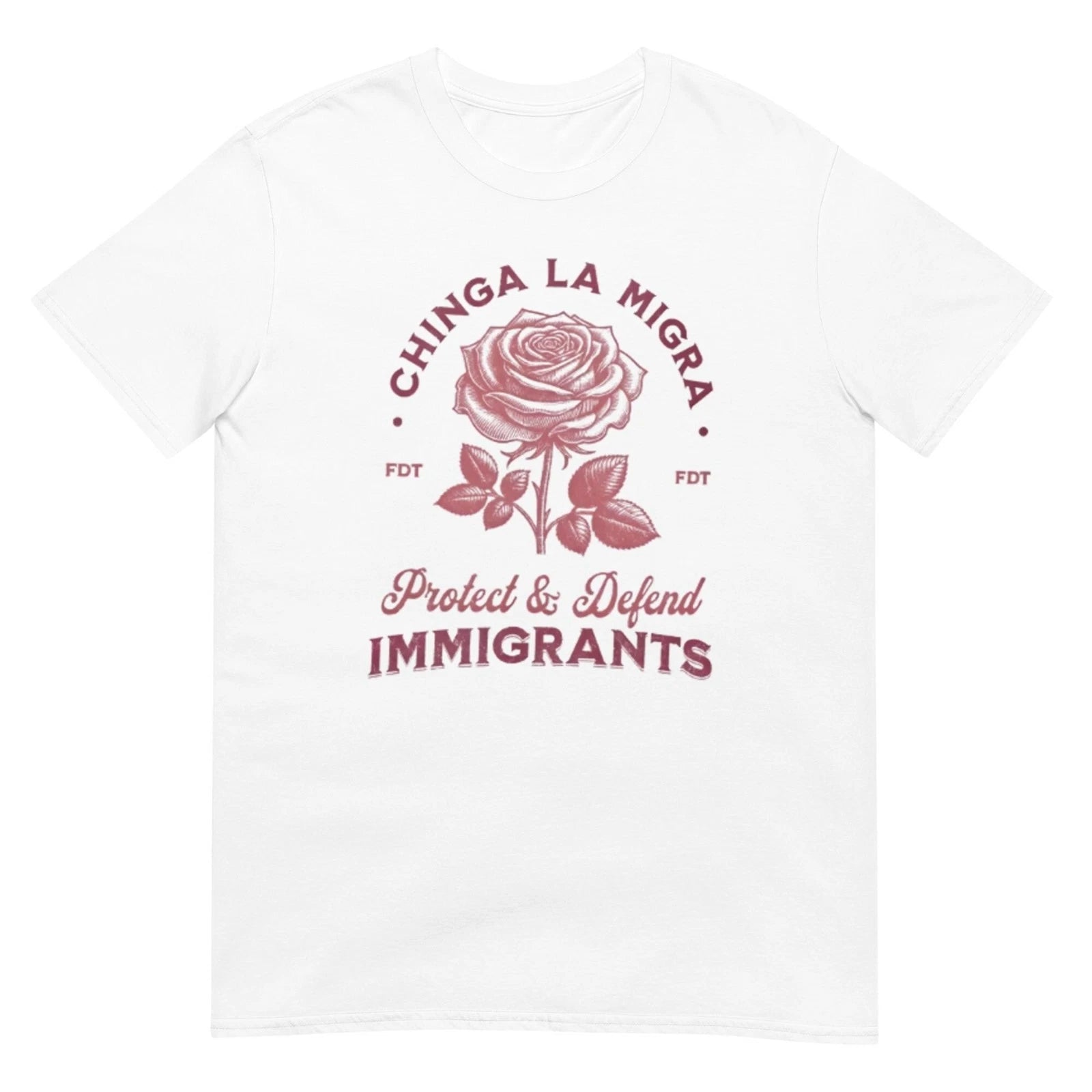 Chinga La Migra Protect Defend Immigrants Shirt Social Justice Activist Gift Tee