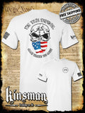I'm The Infidel Allah Warned You About 2-Sided T-Shirt / American Flag USA Army