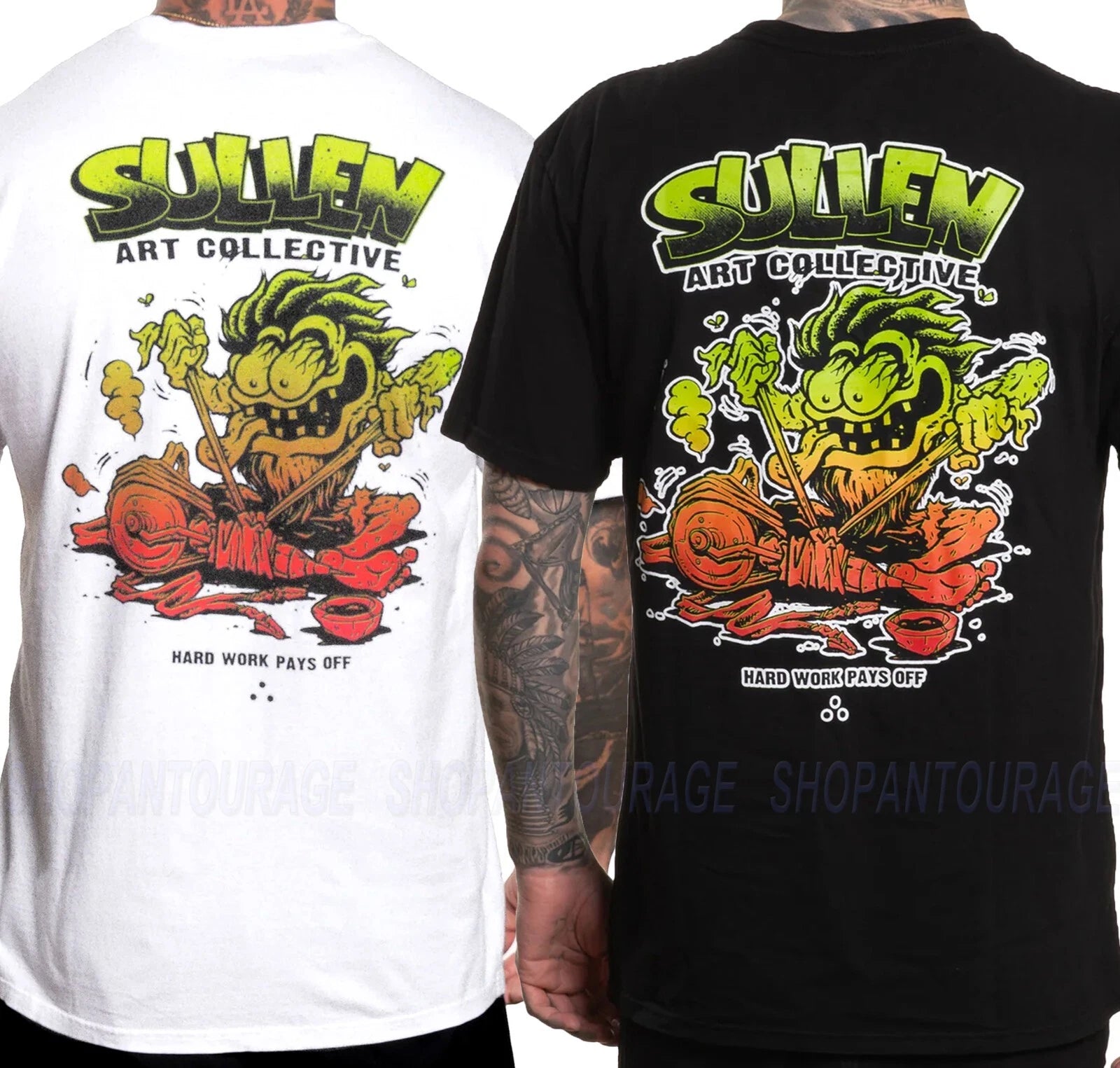 Sullen Weirdo Rotary Premium Fit SCM7322 Short Sleeve T-shirt For Men | 2 Colors