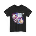 Opossum Shirt, Three Opossums with Moon Animals Opossum Lovers Funny Shirt