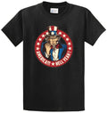 AMERICA HELL YEAH Cotton Printed Tee Shirt Regular and Big and Tall Sizes