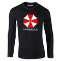 Umbrella Corporation Long Sleeve Men's T-Shirt Evil Biohazard Horror Gaming