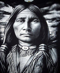 INDIAN MOTIF T SHIRT M L XL 2XL 3XL CHEROKEE SITTING BULL OVERSIZED BIG