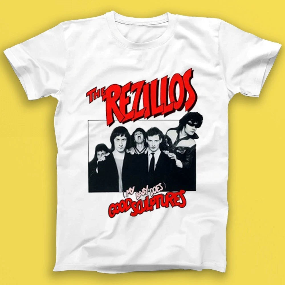 Rezillos My Baby Does Good Sculptures Punk Rock Music Gift Tshirt T1785
