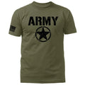 Army Military Patriotic US Flag Veteran Graphic T-shirt
