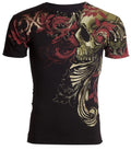 Xtreme Couture Affliction Men's T-Shirt TELEPHUS Skull Black Tattoo Biker S-5XL