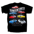 Chevy Chevrolet Corvette Still Plays with Cars Short Sleeve TShirt Joe Blow NEW