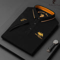 Stylish Men's Polo Tee with Embroidery - Casual and Comfortable