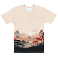 Sakura Summit - Japanese Cherry Blossoms - Vintage Retro Graphic Tee Shirt