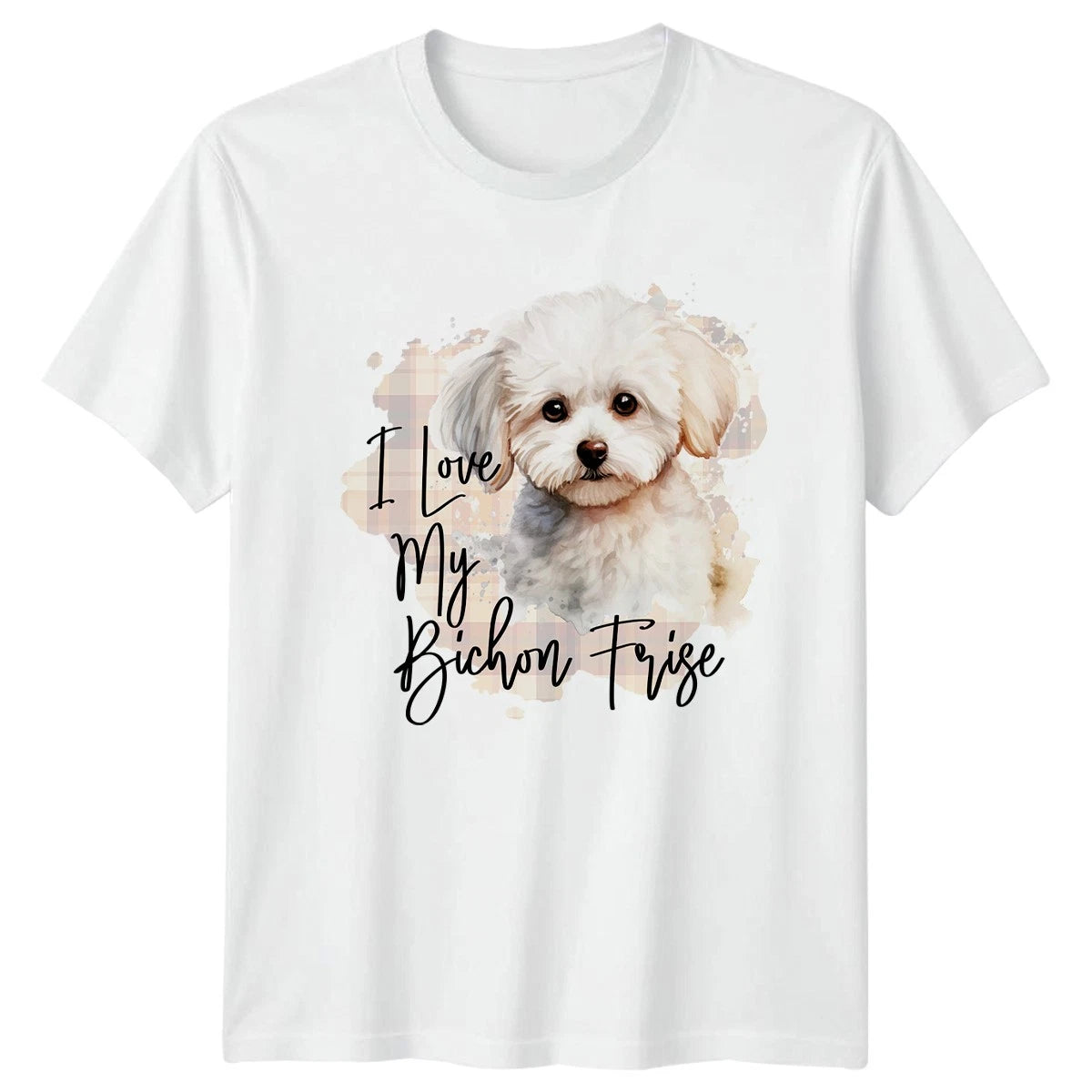 I Love My Bichon Frise T-Shirt Bichon Frise Dog