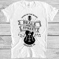 Beale Street Memphis Tennessee Home of the Blues Funny Gift Tee T Shirt M1228