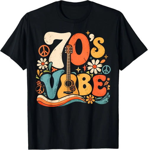 70's Vibe Retro Disco Vintage Hippie Seventies T-Shirt