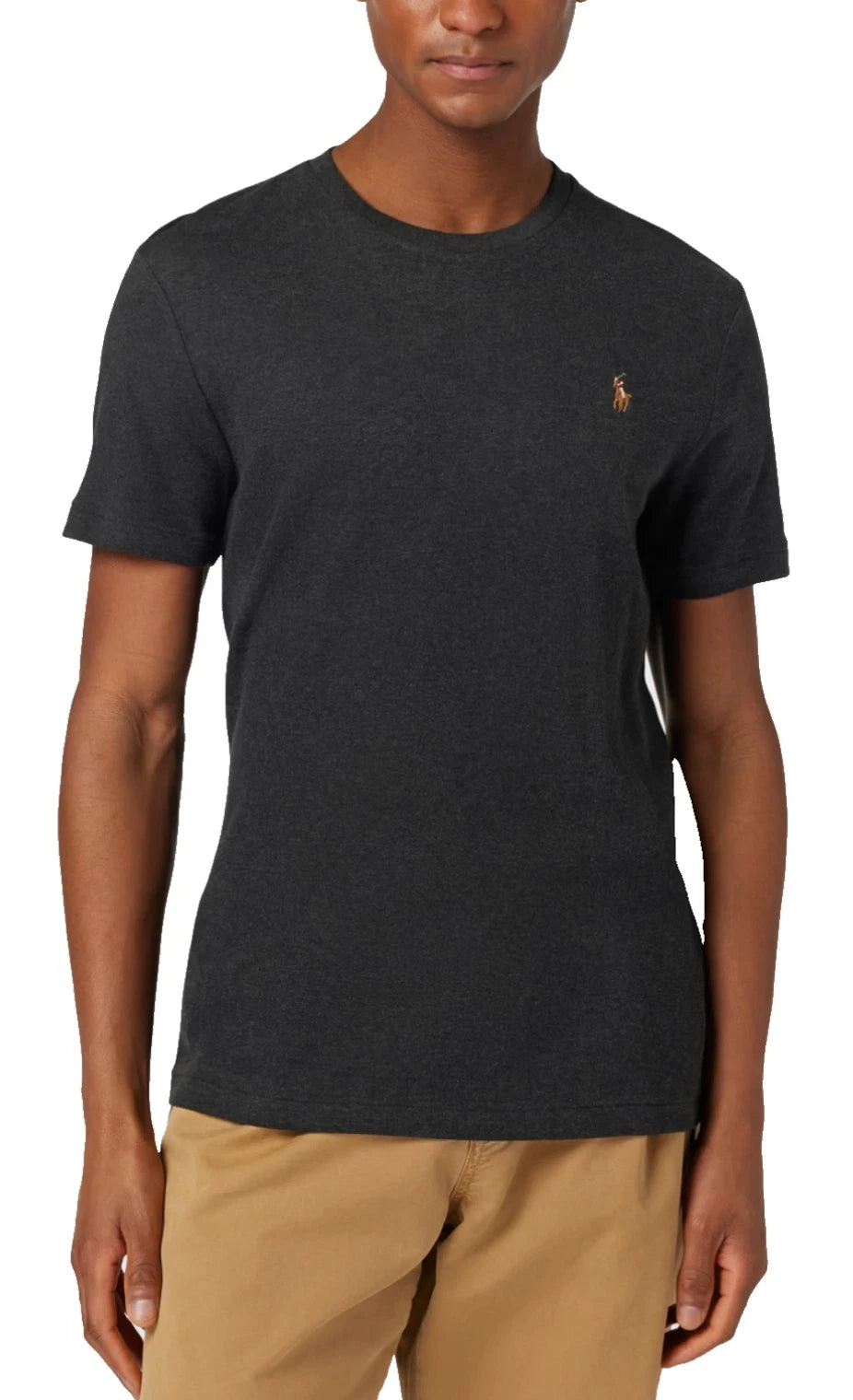 Polo Ralph Lauren Logo Pima Cotton T-Shirt Tee Custom Slim Fit Tee Pony XXL