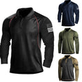 Classic Men's Slim Fit Long Sleeve Casual Shirt Button Collar Sports T Tee