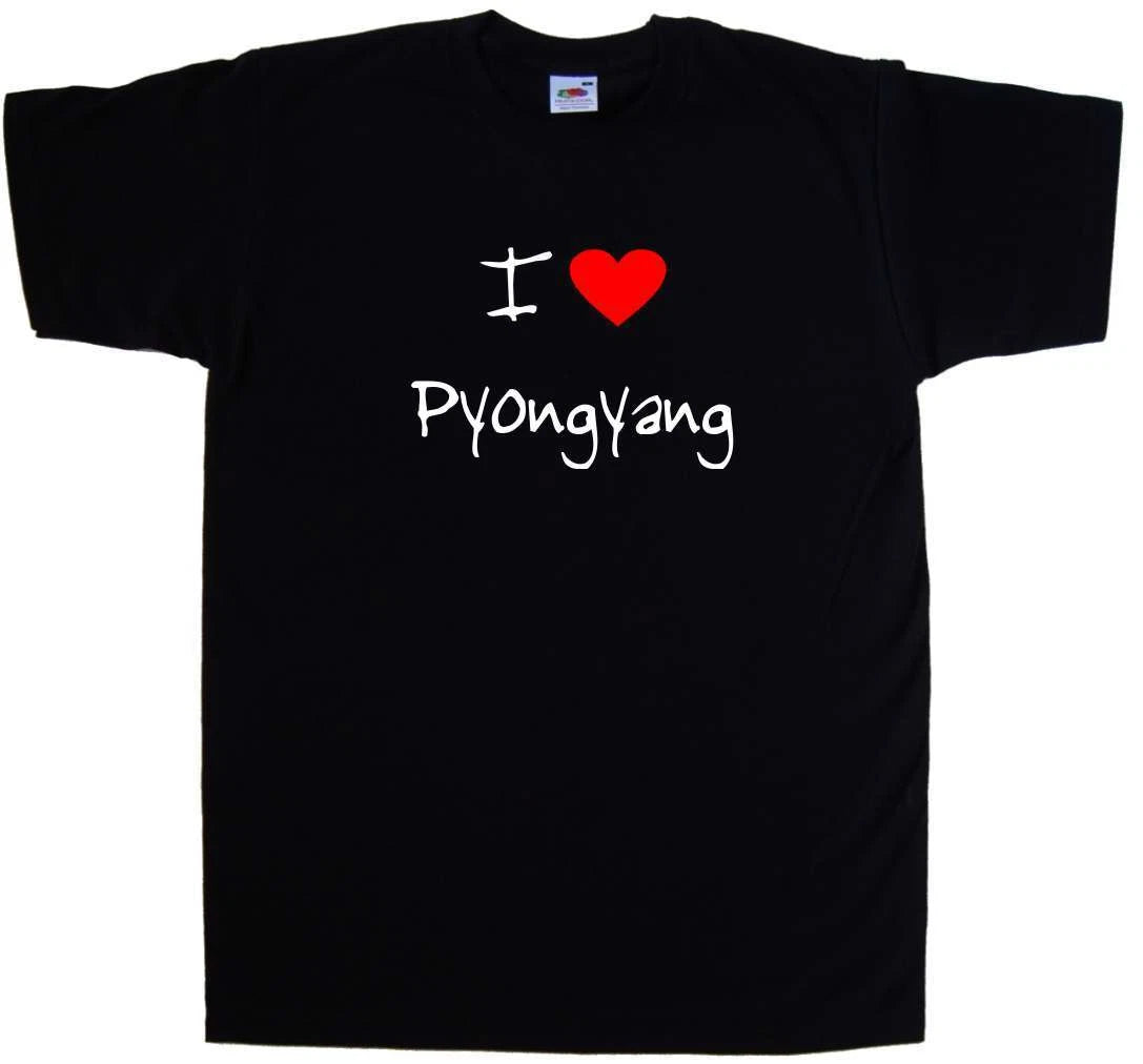 I Love Heart Pyongyang T-Shirt